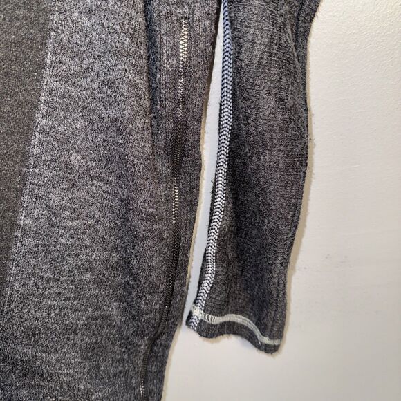 Free People FP Movement Size Large Women's Black/Grey Tunic Top Mock neck - Picture 4 of 11